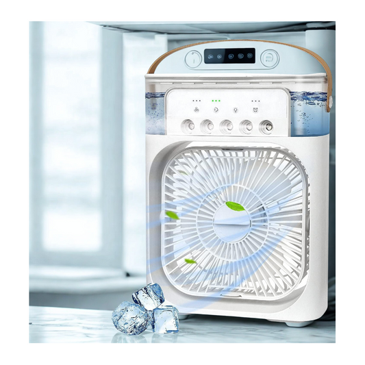 Mini climatiseur portable 4 en 1, petit ventilateur d'air et rafraîchisseur